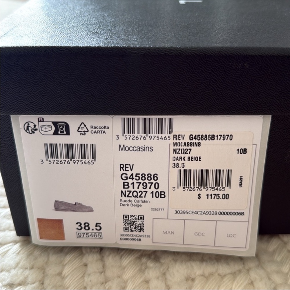 TRADE: Chanel Suede Shearling Loafers - Picture 5 of 5